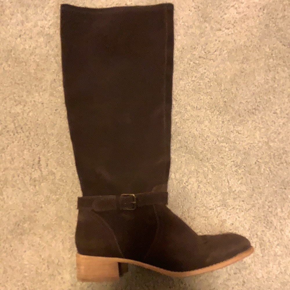 Chocolate Boden suede boots